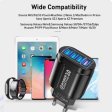 4 Ports USB Charger Quick Charge 3.0 48W Phone Adapter iPhone