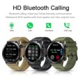 MELANDA 1.39 Inch HD Bluetooth Call Men Sports Smart Watch