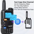 Quansheng UV 5R Plus Walkie Talkie Portable Am Fm Two Way Radio