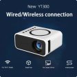 YT300 convenient high-definition indoor projector support 1080p